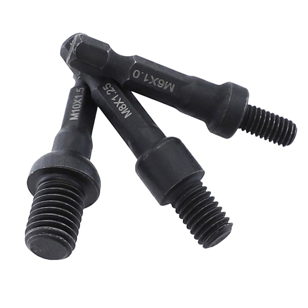 Power Tools Underwater - 3 pz Adattatore Presa M6/M8/M10 Cr-Mo