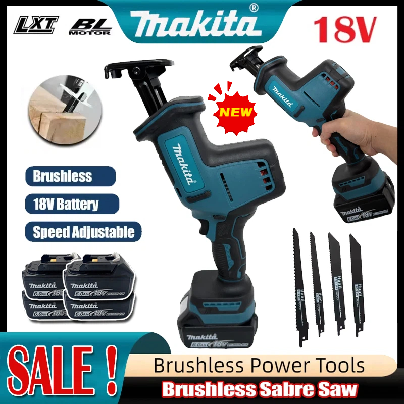 Power Tools Wood - Sega a sciabola Makita 2026 senza