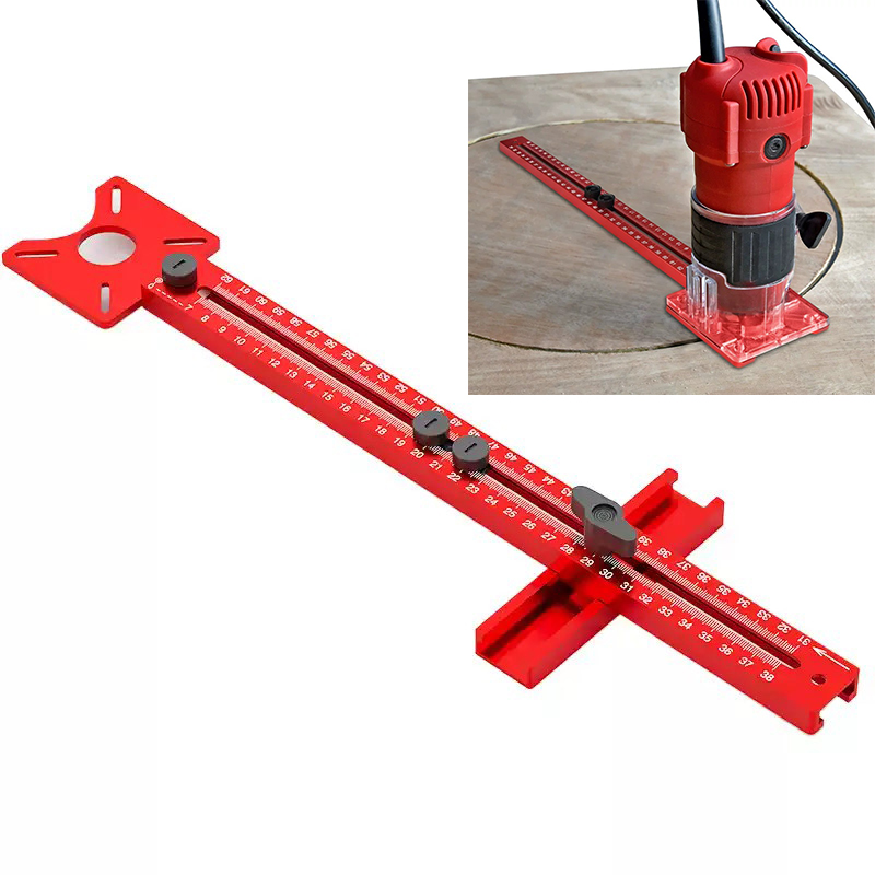Router Trim Base - Supporto per Fresatura Scanalature 3 in