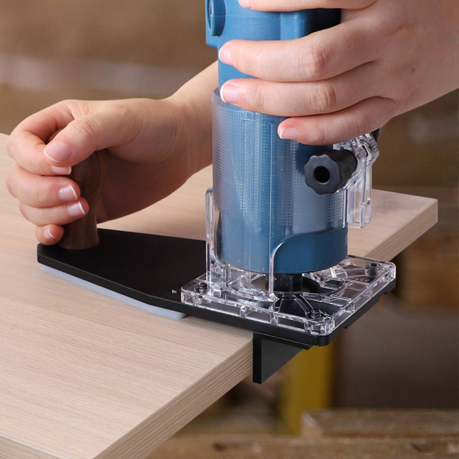 Router Trim Base - Base per rifilatura dei bordi, controllo