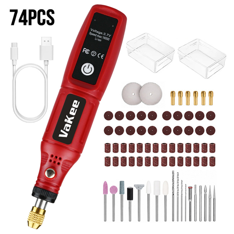 Power Tools And Hand Tools - Utensile Rotativo Senza Fili Vakee 15CM,