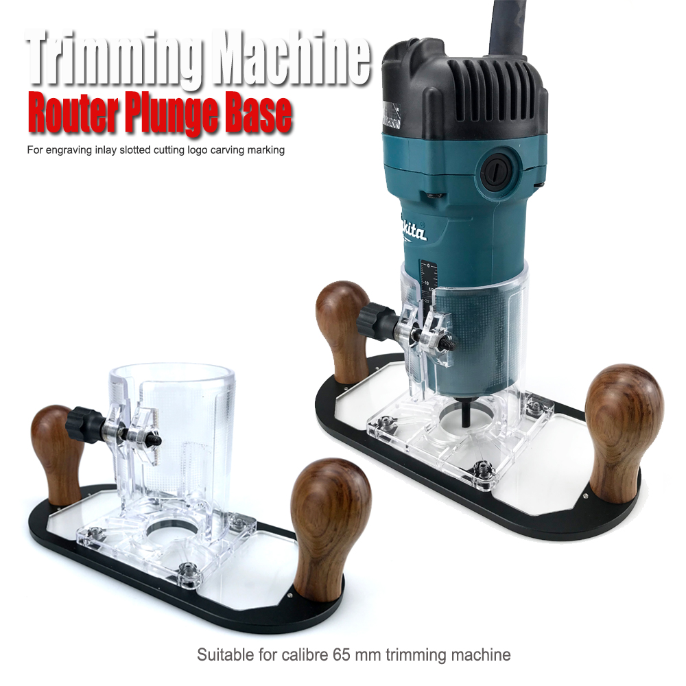 Router Trim Base - Base del router di legno per
