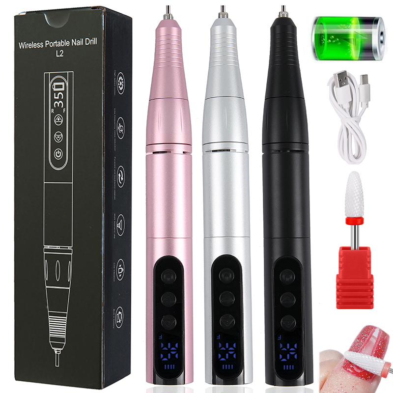 Power Tools Underwater - Penna per Unghie Wireless 35000RPM, Lima