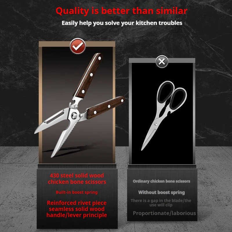 Forbici da cucina premium Mani - Power Tools Wood recensione e prezzo