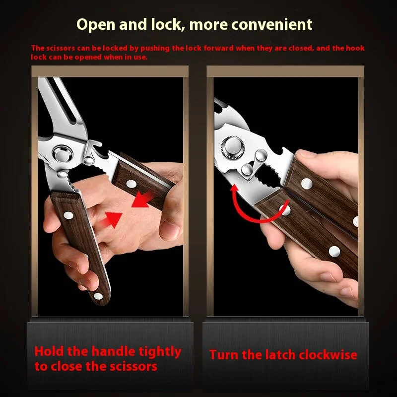 Forbici da cucina premium Mani - Power Tools Wood recensione e prezzo