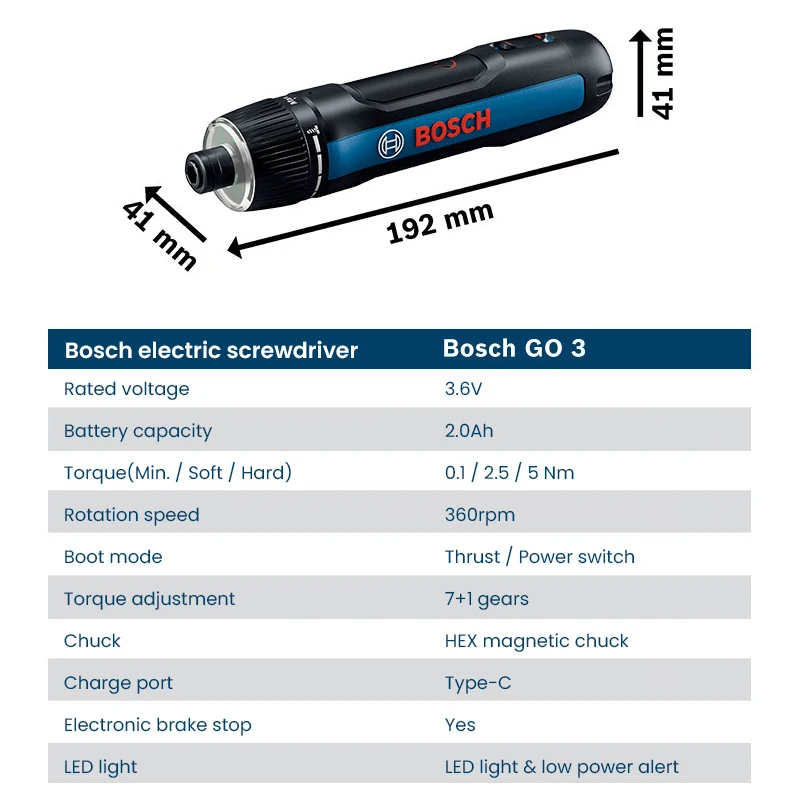 Cacciavite Elettrico BOSCH Go  - Power Tools And Hand Tools recensione e prezzo