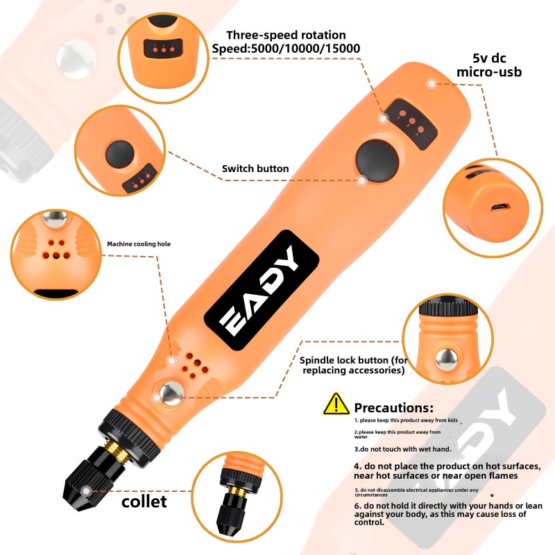 Kit di utensili rotanti senza  - Power Tools Wood recensione e prezzo