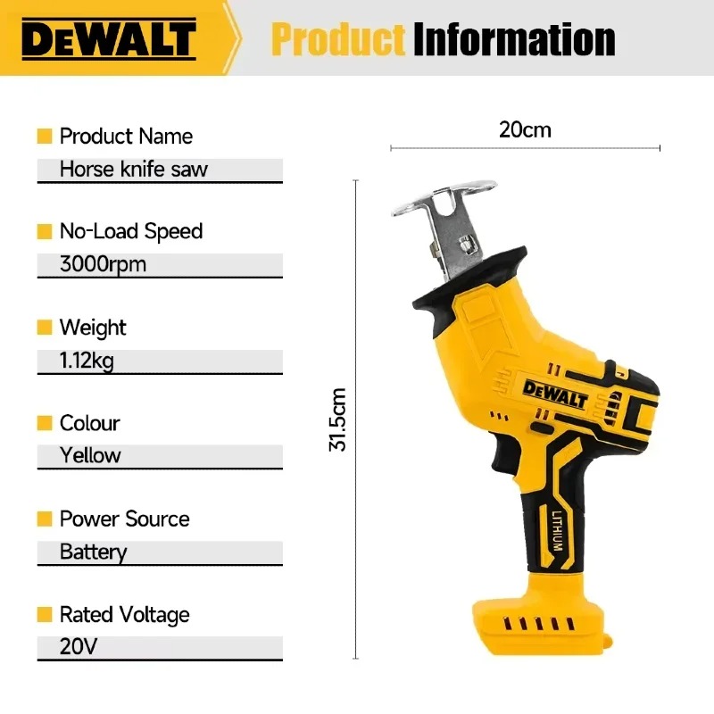 Sega Elettrica Dewalt 2800RPM  - Power Tools Used recensione e prezzo
