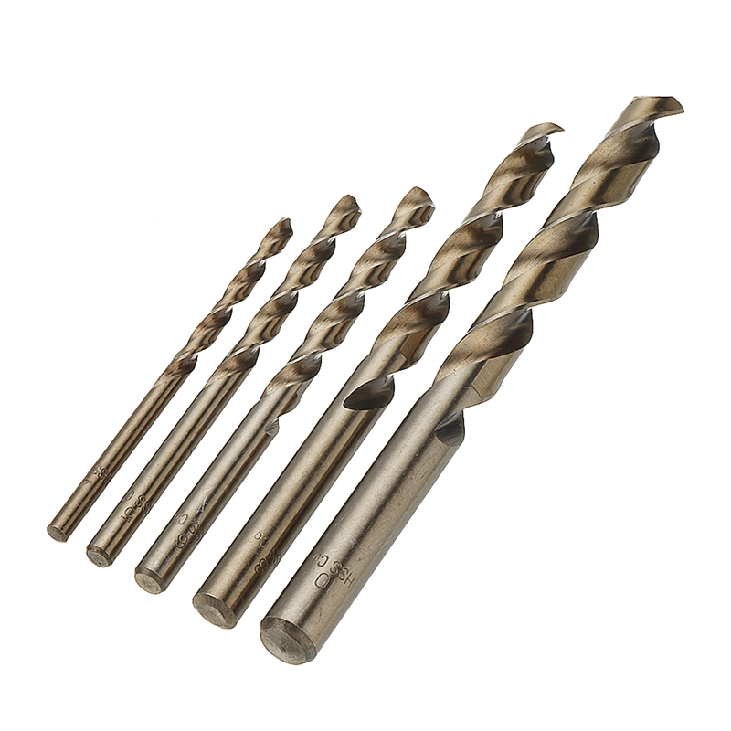 5 pezzi 4/5/6/8/10mm M35 HSS-C - Power Tools Kobalt recensione e prezzo