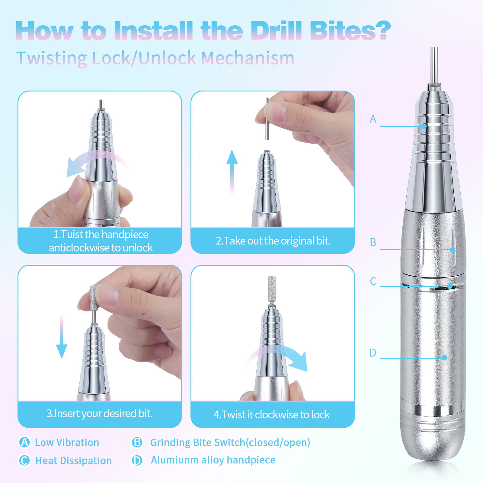 Trapano per Manicure Elettrico - Power Tools Underwater recensione e prezzo