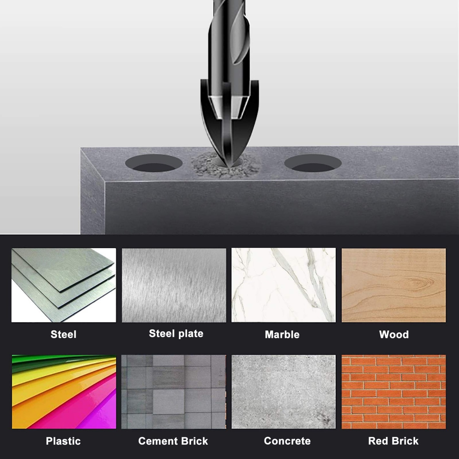 Set di 10 punte esagonali a cr - Power Tools Kobalt recensione e prezzo