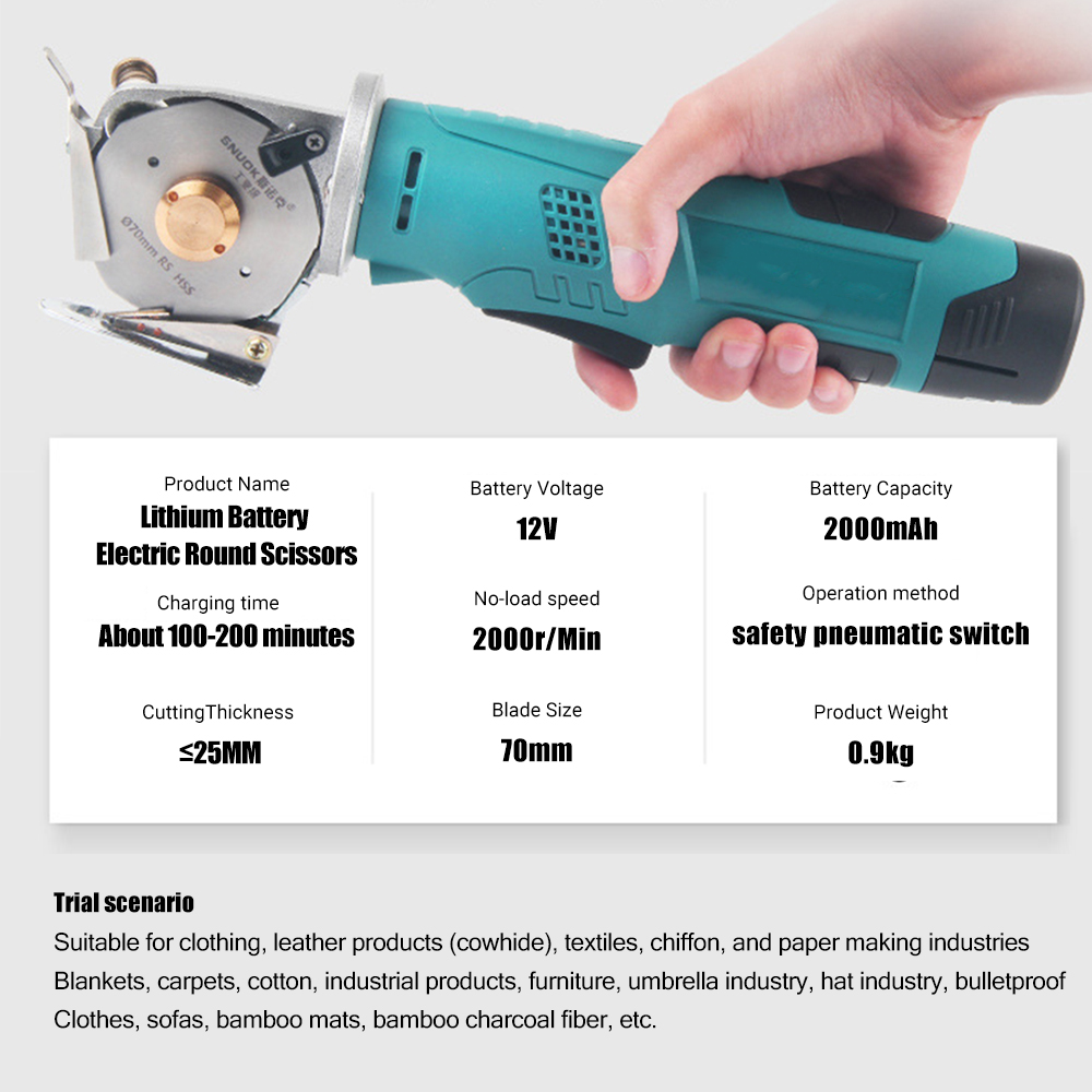 Forbici rotonde elettriche 12V - Power Tools Used recensione e prezzo