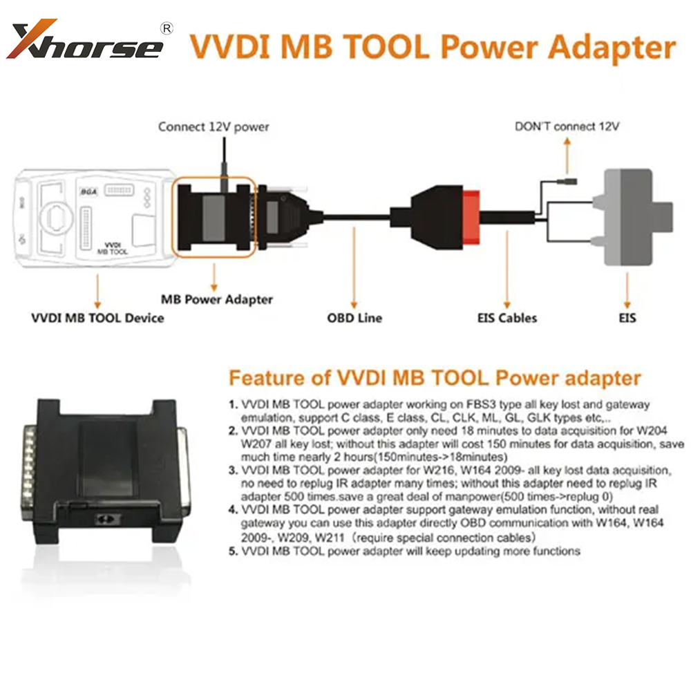 Xhorse VVDI MB BGA Strumento A - Power Tools Total recensione e prezzo